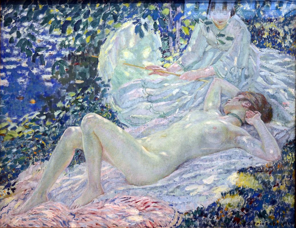 769 Summer - Frederick Carl Frieseke 1914 - American Wing New York Metropolitan Museum of Art